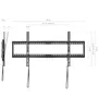Aisens Soporte ECO Inclinable para Monitor/TV 37-90 pulg., 75kg, Negro